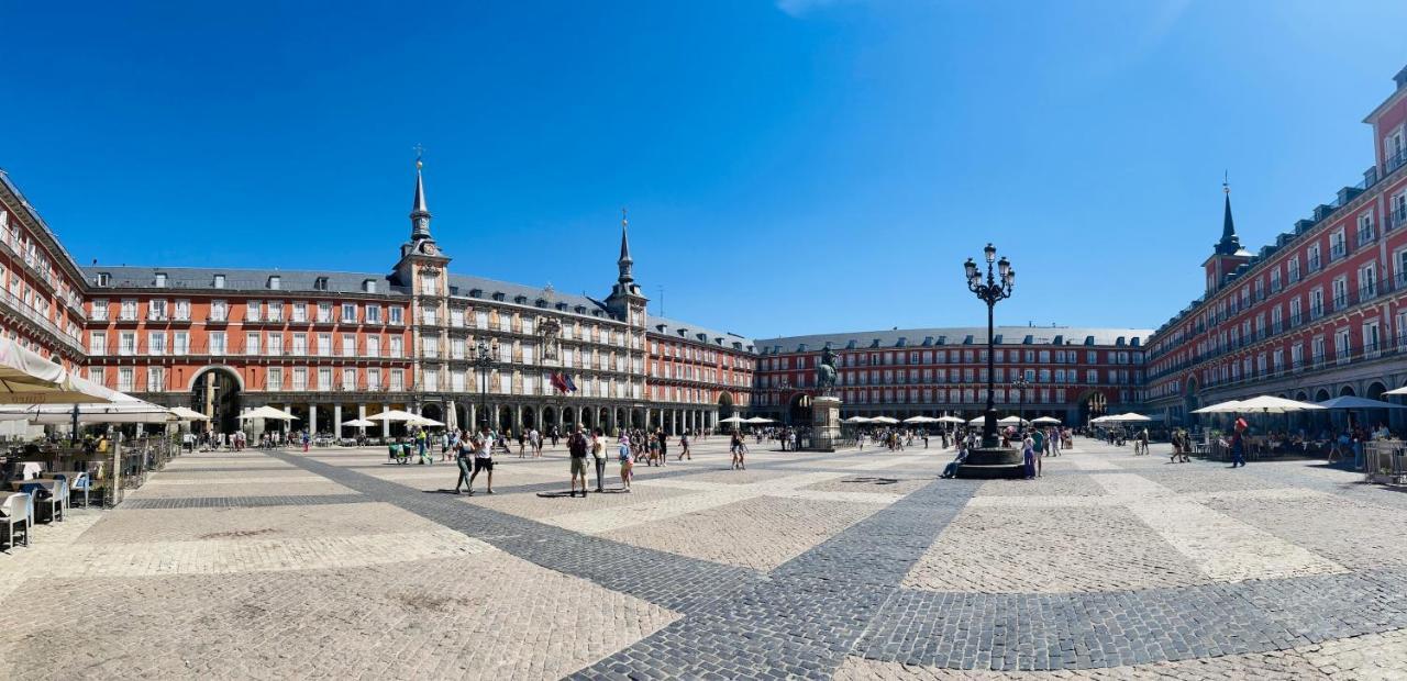 Studio Plaza Mayor La Latina Ac Balcon Ascensor Lägenhet Madrid Exteriör bild