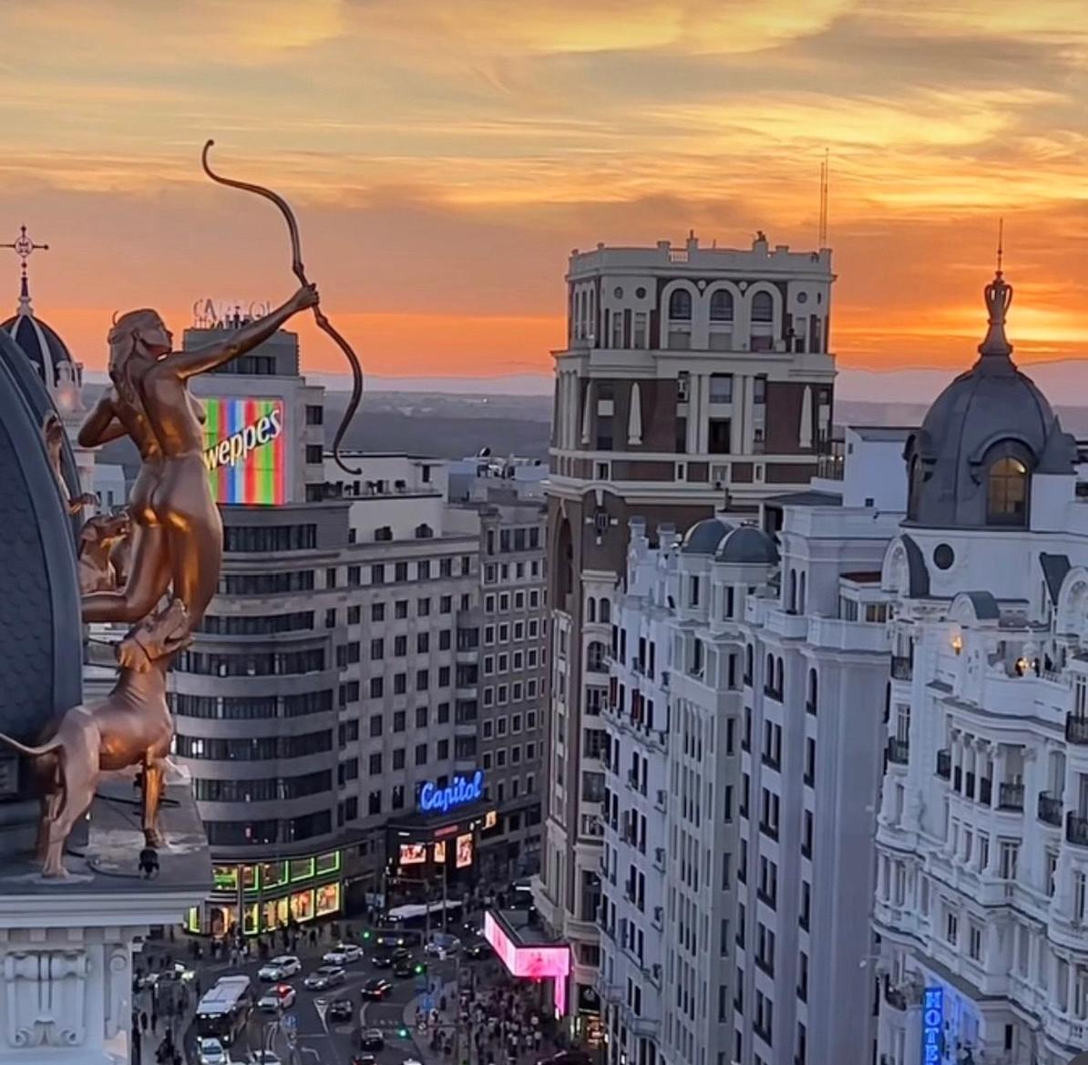 Studio Plaza Mayor La Latina Ac Balcon Ascensor Lägenhet Madrid Exteriör bild